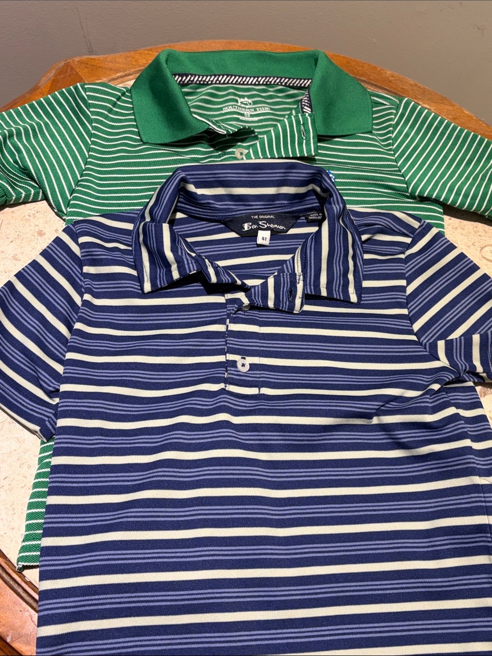 Lot of 2 Boys performance polo